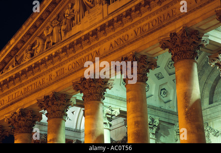 Royal Exchange building - Londres, Angleterre Banque D'Images