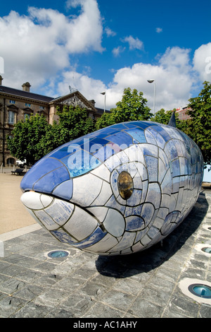 L'Irlande du Nord Belfast Big Fish Banque D'Images