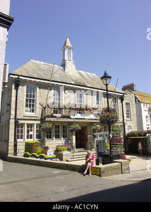 La Guildhall, St Ives. Banque D'Images