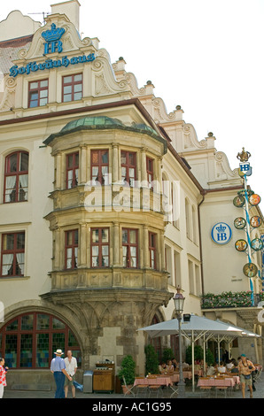 Brasserie HOFBRAUHAUS ROYAL BEER HOUSE ET RESTAURANT MUNICH BAVARIA ALLEMAGNE Banque D'Images