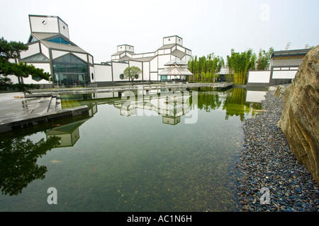 Suzhou Museum conçu par IM Pei Suzhou Chine Banque D'Images