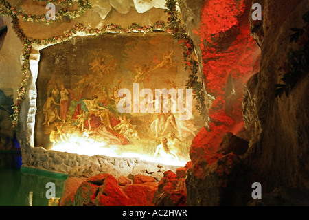 Grotte de Vénus au château de Linderhof, Bavière, Allemagne Banque D'Images