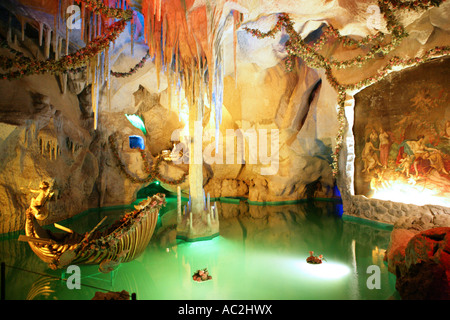 Grotte de Vénus au château de Linderhof, Bavière, Allemagne Banque D'Images