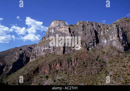 L'Etat de Chihuahua au Mexique canyon du cuivre dans la Sierra madre tarahumara Banque D'Images