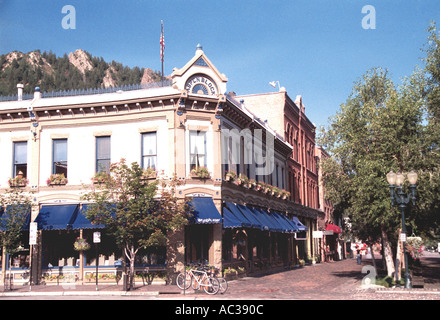 Des capacités dans l'Aspen Colorado États-Unis d'Amérique Banque D'Images