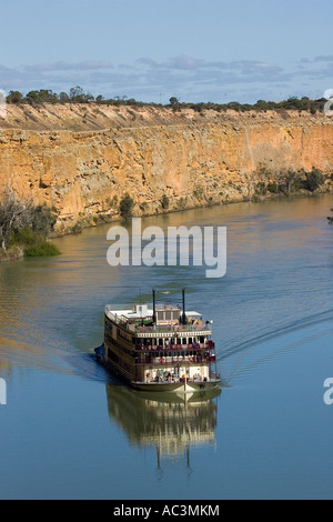 Murray Princess à aubes près de Nildottie Murray River Australie Australie du Sud Banque D'Images