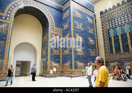 Ischtar porte de Babylone, Musée de Pergame, Berlin, Allemagne Banque D'Images