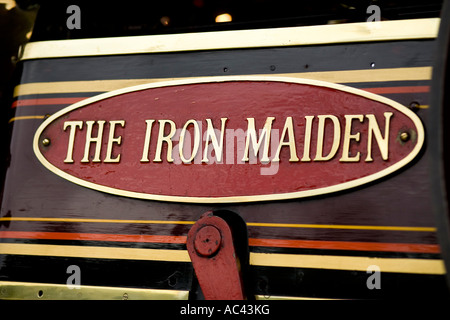 Machine à vapeur à Corbridge Northumberland England Banque D'Images