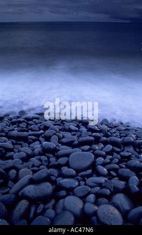 Rivage à Funchal, Madère Banque D'Images