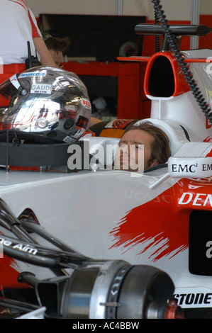 Jarno Trulli (ITA) pendant les essais de Formule 1 2007 Banque D'Images