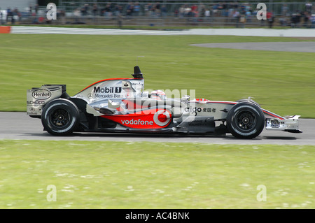 Fernando Alonso (ESP) au cours d'essais de Formule 1 2007 Banque D'Images