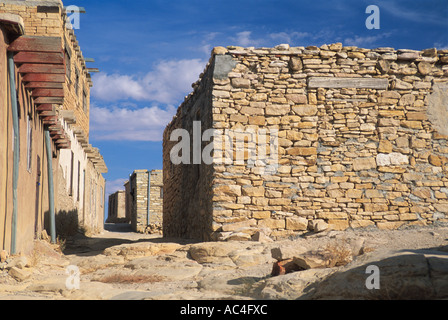 Acoma Pueblo, ou Sky City, dans le Nouveau Mexique. Banque D'Images