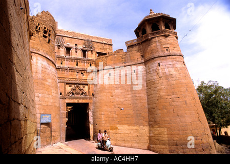 Château fort de Jaisalmer Rajasthan Inde Indian Banque D'Images