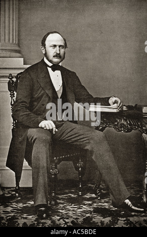 Le dernier portrait du Prince Albert de Saxe-cobourg et Gotha, 1819 -1861. Mari et consort de la reine Victoria. Banque D'Images