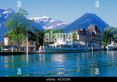 Interlaken, Jungfrau Region, Oberland Bernois, Suisse Banque D'Images