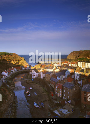 Staithes North York Moors National Park North Yorkshire Banque D'Images