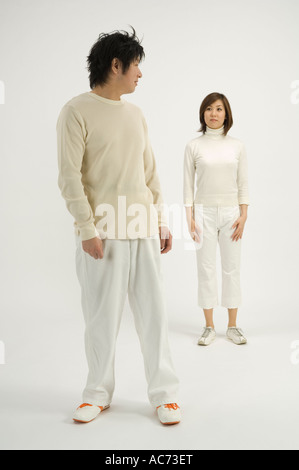 Jeune couple Banque D'Images