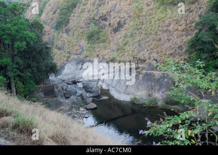 Chemin de randonnée à KUNTHIPUZHA SILENT VALLEY NATIONAL PARK PALAKKAD Dist. Banque D'Images