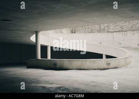 Parking souterrain Banque D'Images