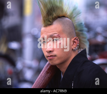 Punk Harajuku, Tokyo Banque D'Images