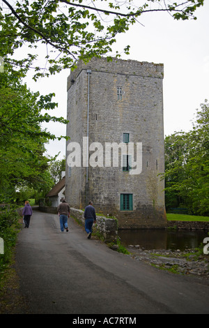 Thoor Ballylee, Maison de W. B. Yeats, Thoor Ballylee, près de Gort, Irlande Banque D'Images