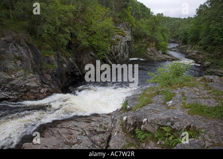 Tombe de Shin près de Lairg Highlands du nord-ouest de l'Écosse UK Banque D'Images