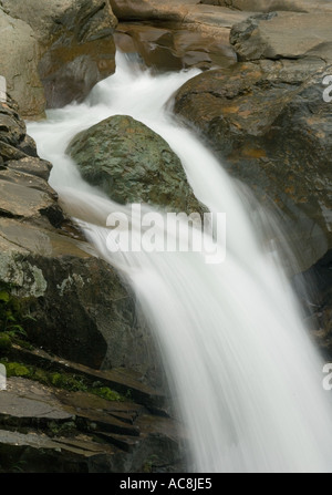 Le Nord de la chaîne des Cascades chutes d'eau de l'État de Washington, USA Banque D'Images