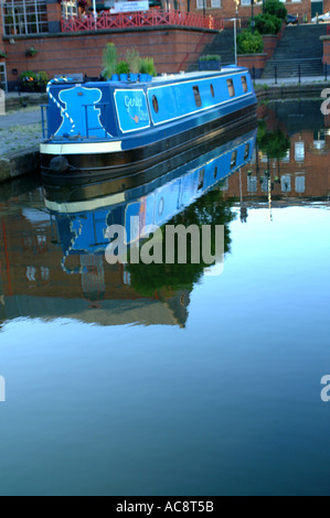 Barge de canal Banque D'Images