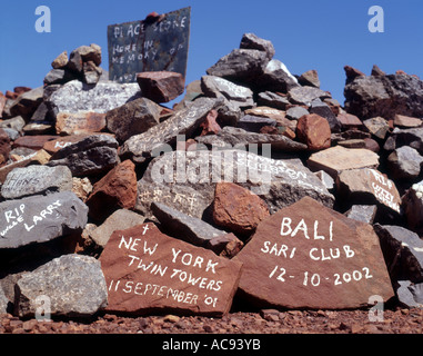 Selfmade memorial, Australie Banque D'Images