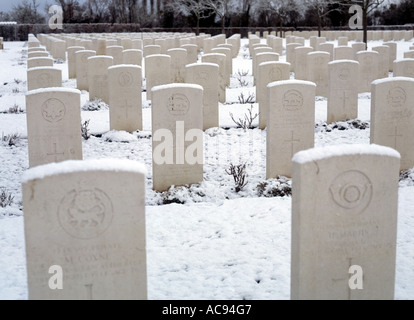 Cimetière de soldats allemands de la première guerre mondiale, France Banque D'Images