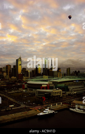 Melbourne Australie Victoria à l'aube Banque D'Images