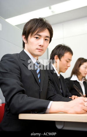 Groupe de businessman Banque D'Images