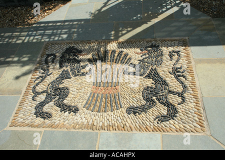 Jardin de surprises Burghley House Banque D'Images