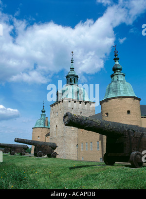 Kalmar Slott (château), Kalmar län, Småland, Suède. Banque D'Images