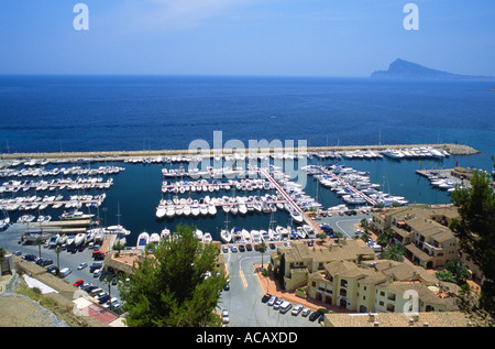 HArbour Altea, Costa Blanca, Espagne Banque D'Images