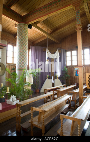 À l'intérieur de l'église Saint Michel , Crna Vas, la Slovénie . Banque D'Images