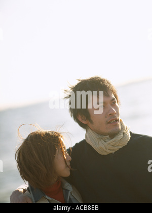 Promenade Auto naturel Banque D'Images