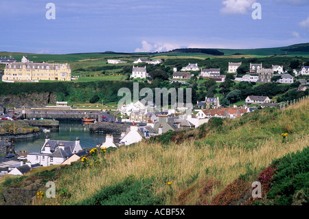 Portpatrick, Dumfries et Galloway, au sud ouest de l'Écosse, Royaume-Uni, port, ville, voyage, littoral, paysage, côtières, ports port écossais Banque D'Images