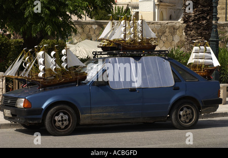 Bateaux à vendre à Zakynthos, Grèce. Banque D'Images