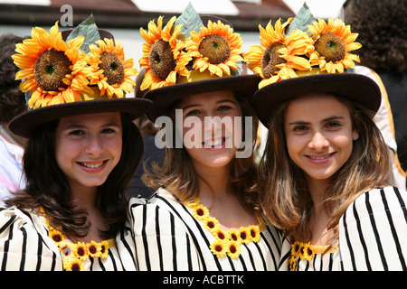 Funchal, Madère dans le temps du Festival Banque D'Images