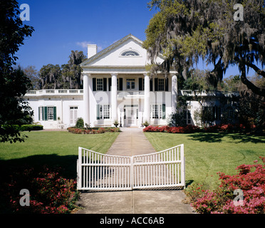 Orton Plantation House près de Wilmington North Carolina USA Banque D'Images