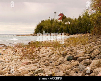 Phare de Cabot Station, Ontario Banque D'Images