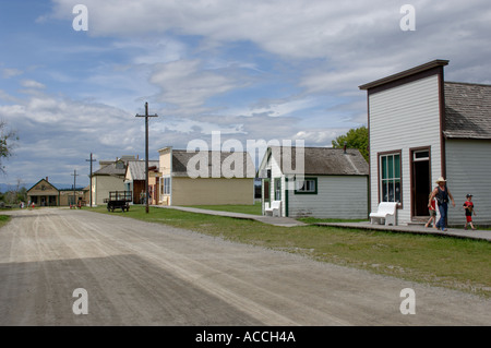 Fort Steele Colombie-britannique Canada Kootenay Banque D'Images