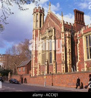 La bibliothèque de Lincolns Inn à l'extrémité nord de l'Le Grand Hall construit 1843-1845 Inns of Court, London, England KATHY DEWITT Banque D'Images