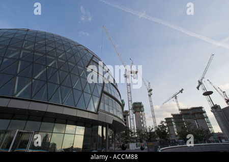 L'Hôtel de Ville d'AGL building à Londres Angleterre Grande-bretagne Banque D'Images