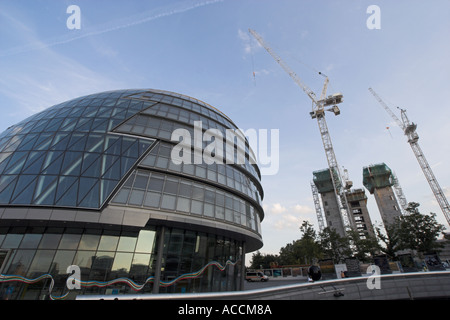 L'Hôtel de Ville d'AGL building à Londres Angleterre Grande-bretagne Banque D'Images