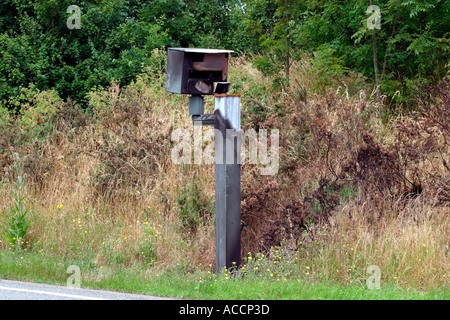 Internet de FIRE@will speed camera près de Peterborough cambridgeshire approchant junction pour a1m Banque D'Images