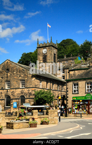 Le centre-ville de Holmfirth, West Yorkshire, Angleterre, Royaume-Uni. Banque D'Images