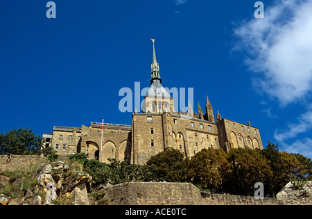 Le Mont St Michel, Normandie, France Banque D'Images