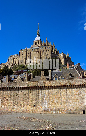 Le Mont St Michel, Normandie, France Banque D'Images